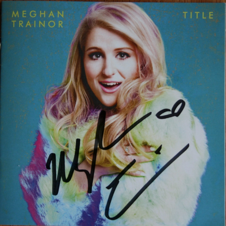 Meghan Trainor signed autograph Made You Look CD single - BRAND